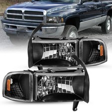 Headlight Assembly Compatible with 1994-2002 Dodge Ram 1500
