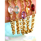$550RARENEW 14K YELLOW GOLD NATURAL AQUAMARINE VICTORIAN TEARDROP CHAIN RING 585 — photo 10