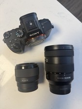 Sony Alpha A7 III 24.2MP Full-Frame Camera Black With F4 24-105mm And F1.8 50mm