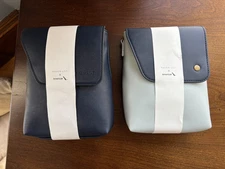 2 NEW Raven - Lily American Airlines First & Business Class Leather Amenity Kits