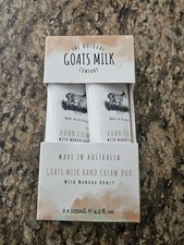 The Natural Goats Milk Company Hand Cream with Manuka Honey 2 x 4.3 fl oz Tubes