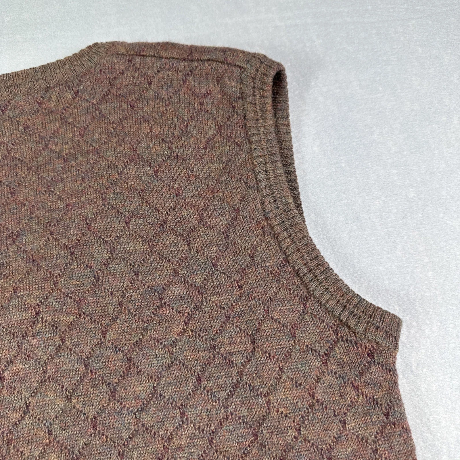Polo Play By Ralph Lauren Wool Sweater Vest Multicolor Mens Medium image 11