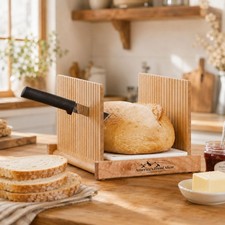 America’s Bread Slicer Original Foldable Bread Slicer Wooden Made in USA