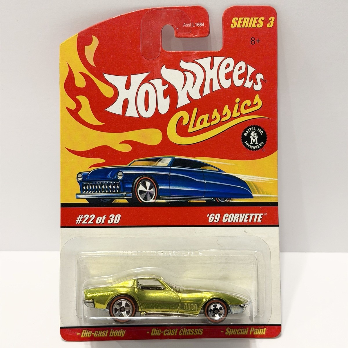 Hot Wheels Classics - '69 Corvette - #22 Of 30 - Series 3 | eBay