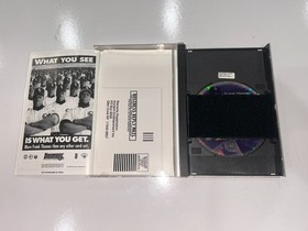 Frank Thomas Big Hurt Baseball (Sega Saturn) 100% Complete w Collector Card MINT