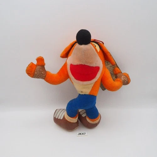 JK47 JUNK Crash Bandicoot  Universal Studio Banpresto 1998 Plush 7" Toy Doll - product listing photo