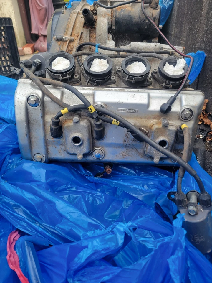 91-92 Kawasaki Ninja Zx7 Engine Motor complete OFFERSS CLASSIC CYCLE.. ZXR??? - Image 2 of 4