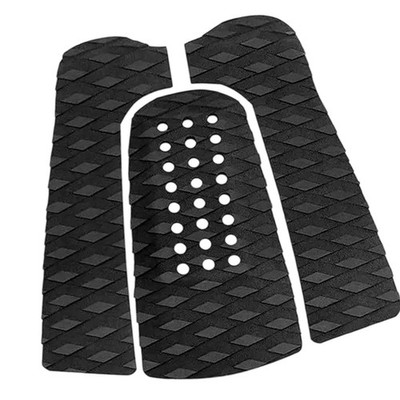 3x Surfbrett Traktionspads, Fußdeck Grip Pads, DIY Zubehör, Trittschutzmatte