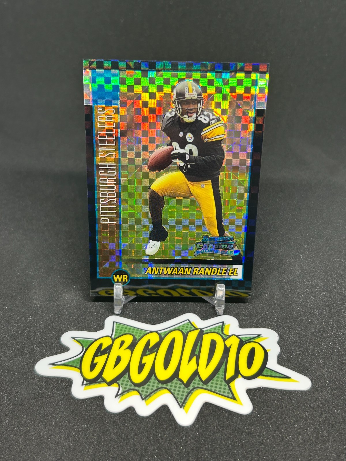 Antwaan Randle El Bowman Chrome #129 Xfractor