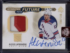 2020-21 SPA Alexis Lafreniere Future Watch Auto Patch FWA RPA RC SSP /100
