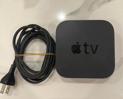 Great!! Apple TV (4th Gen) HD Media Streamer - A1625 - 64GB (No Remote)