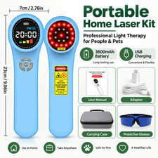 Portable Red Light Laser Therapy Device 24 Diodes 1760mW for