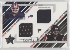 2004 Leaf Rookies & Stars Dual Rookie Jersey /500 Lee Evans Michael Jenkins 0x5h