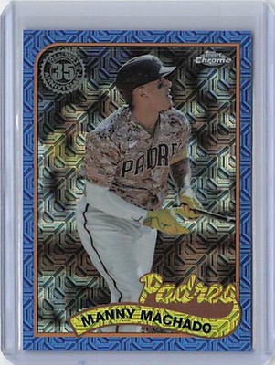 2024 Topps Chrome Manny Machado #T89C-5 Silver Pack Blue Mojo /150