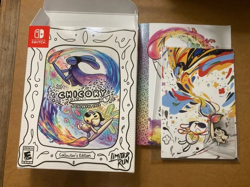 Chicory: A Colorful Tale Collector's Edition, box & extras only, no game, no OST