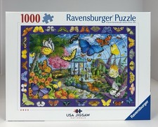 Ravensburger "The Butterfly Place" Ingrid Slyder 1000 Pc Puzzle NIB | Nationals