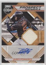 2021 Elite Extra Edition Prospect Materials Signatures Jairo Pomares Auto 9pd
