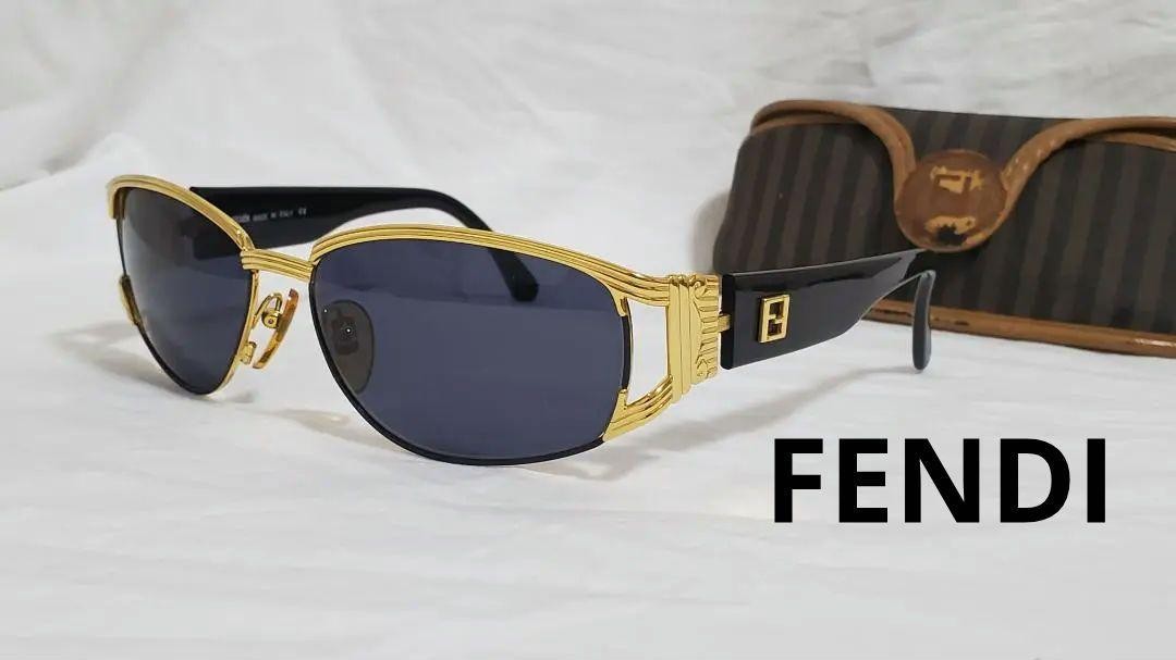 Genuine Beauty Fendi Classic Luxury Sunglasses Black F Zucca Logo Included