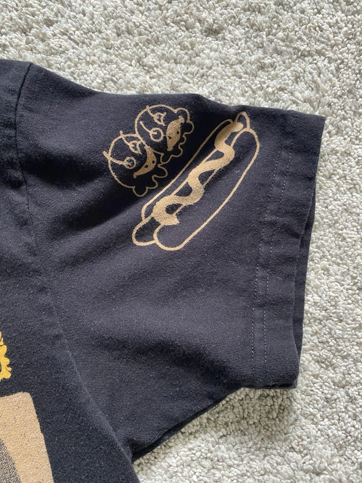 Camiseta De Colección Ice Cream BBC Para Hombres Estampado Completo Arte a Lados Dbl Talla M RARA Pharrell Foto 4 de 4