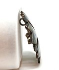 Vtg 925 Mexico Taxco TC-151 Abalone Flower Filigree Sterling Silver Brooch Pin — photo 6