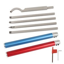 For Lathe Rougher Finisher 20" Full Size Carbide Tipped Woodturning Tools Set