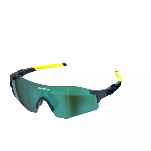 Speedo Kids' Sunglasses - Black/Teal:Maximum UV Protection, Ages 3-6,Round Shape