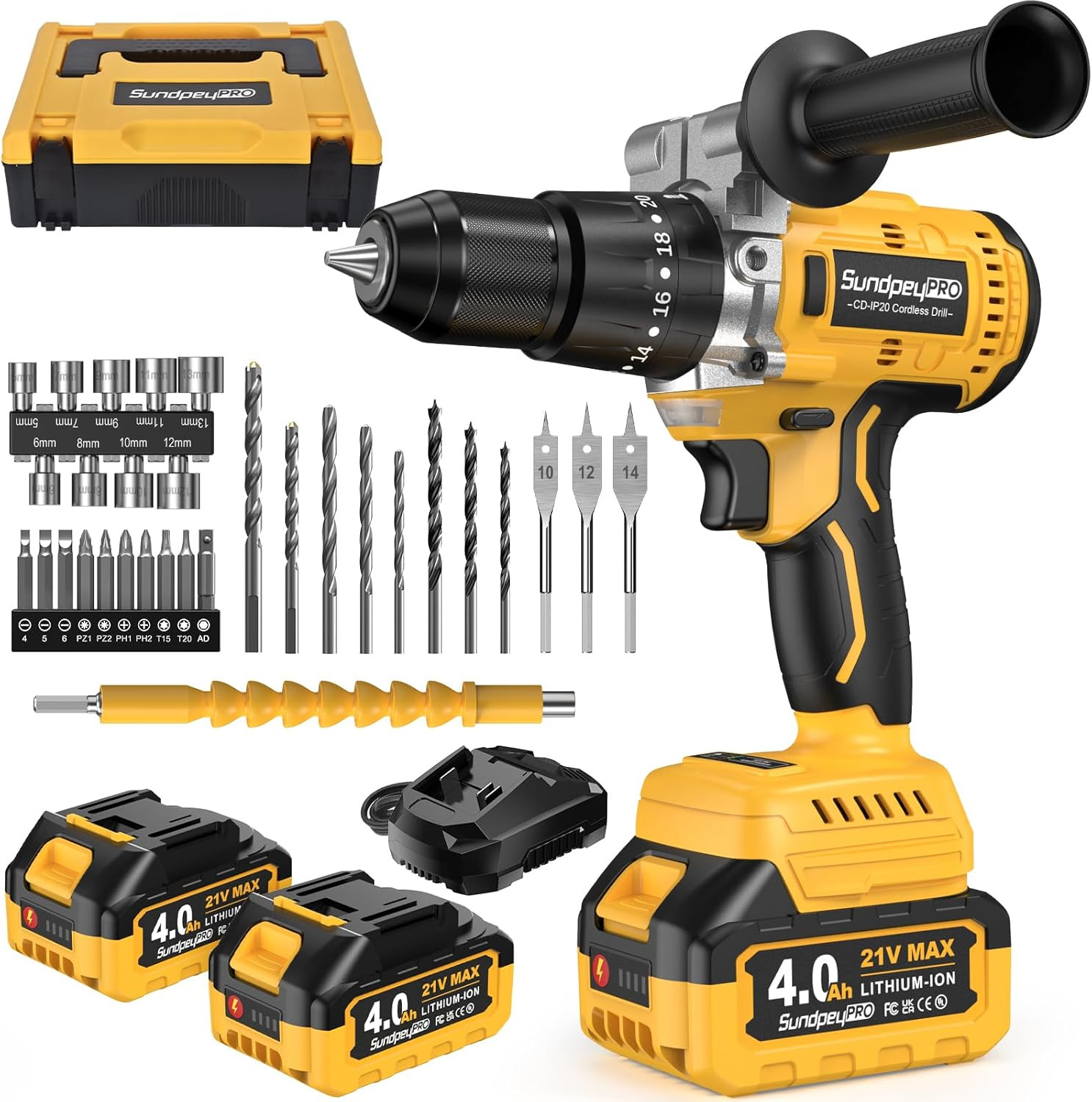Trapano a Percussione Brushless 21V 120Nm