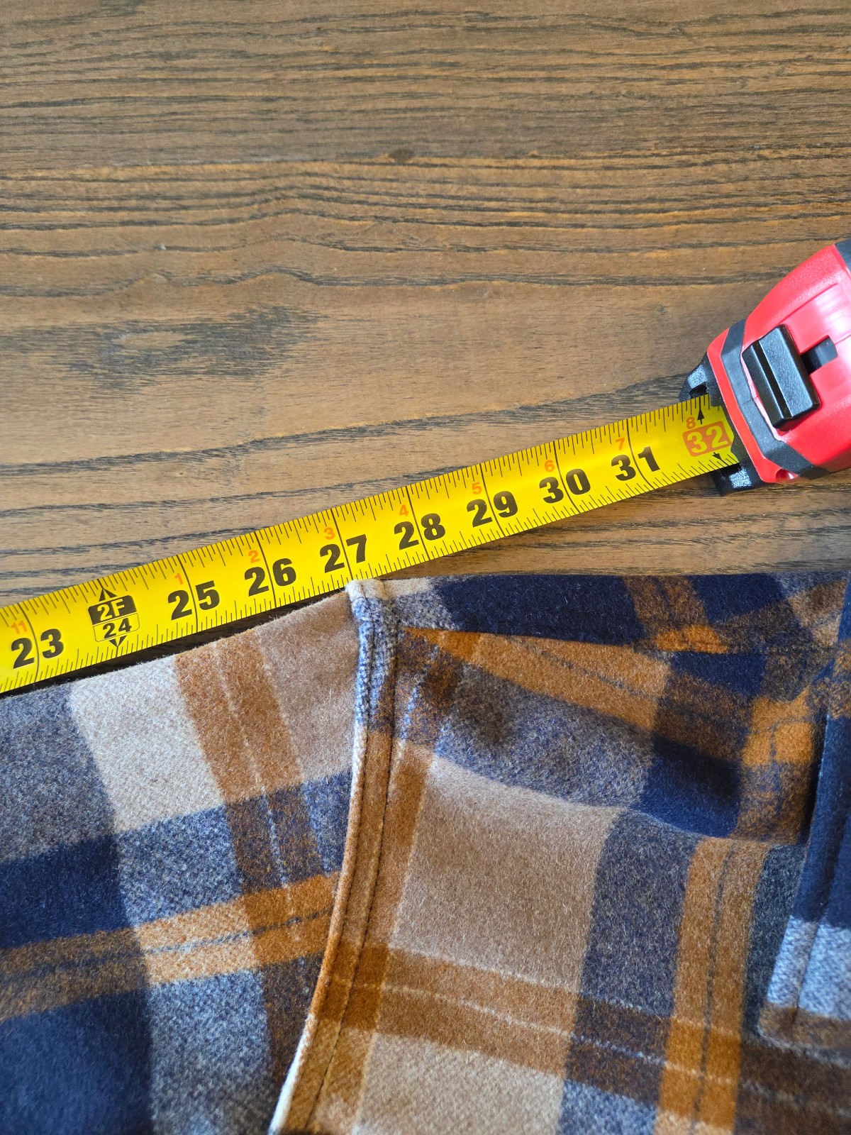 Filson Wool Jac Shirt -Made in USA - Navy / Bronze Jacket Plaid - size  XL - NWT