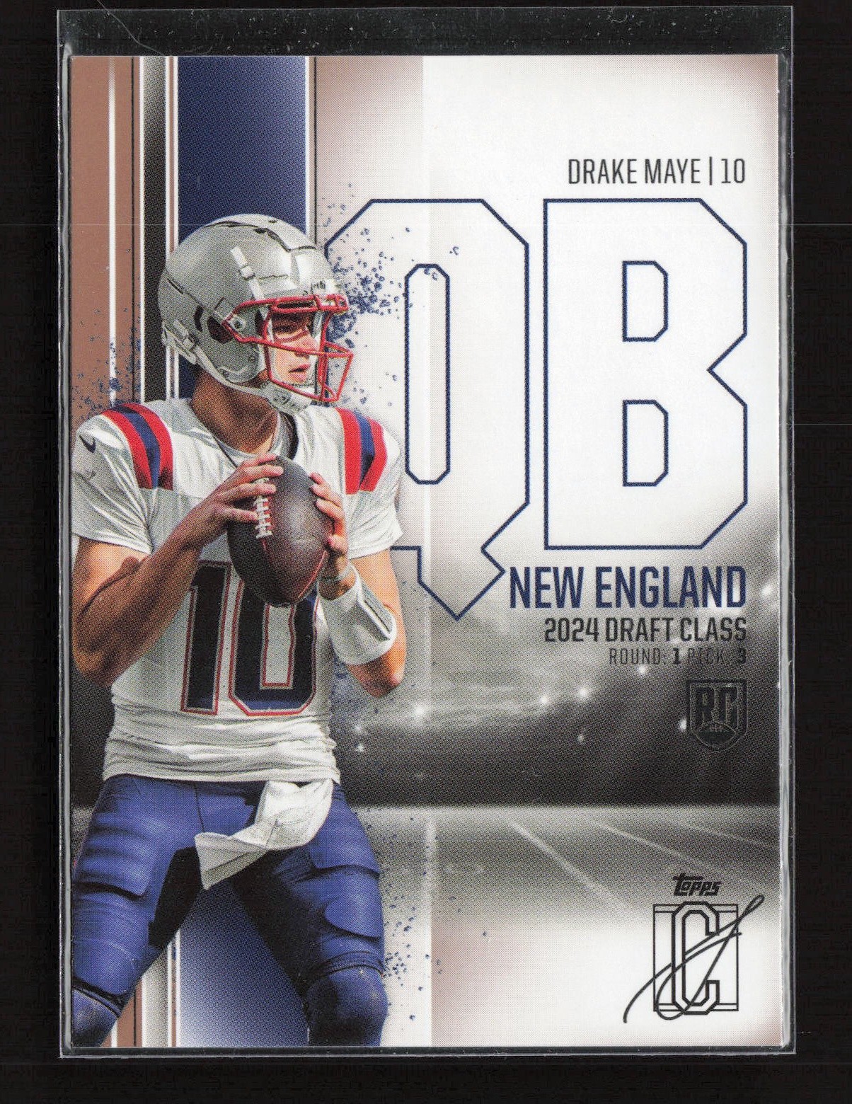 2024 Topps Signature Class Drake Maye Bronze #152