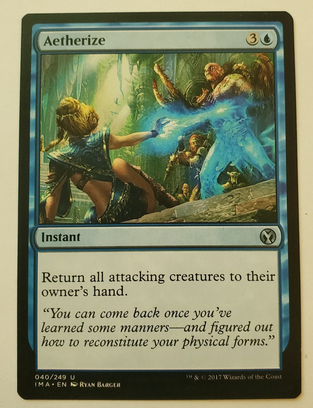 1x Aetherize Gatecrash MTG Magic the Gathering NM