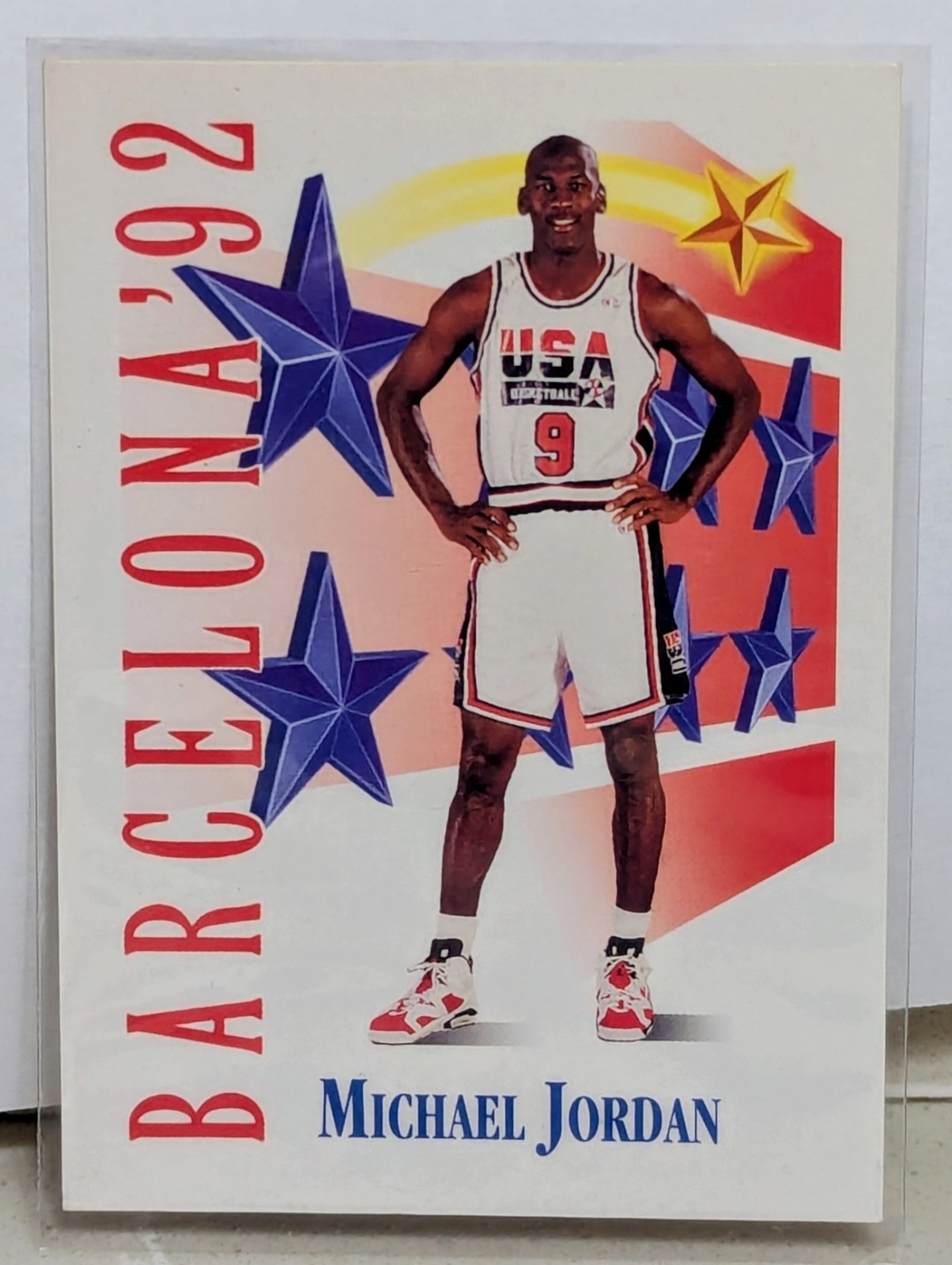 1991 Skybox Team USA Dream Team Basketball 534 Michael Jordan NBA Chicago