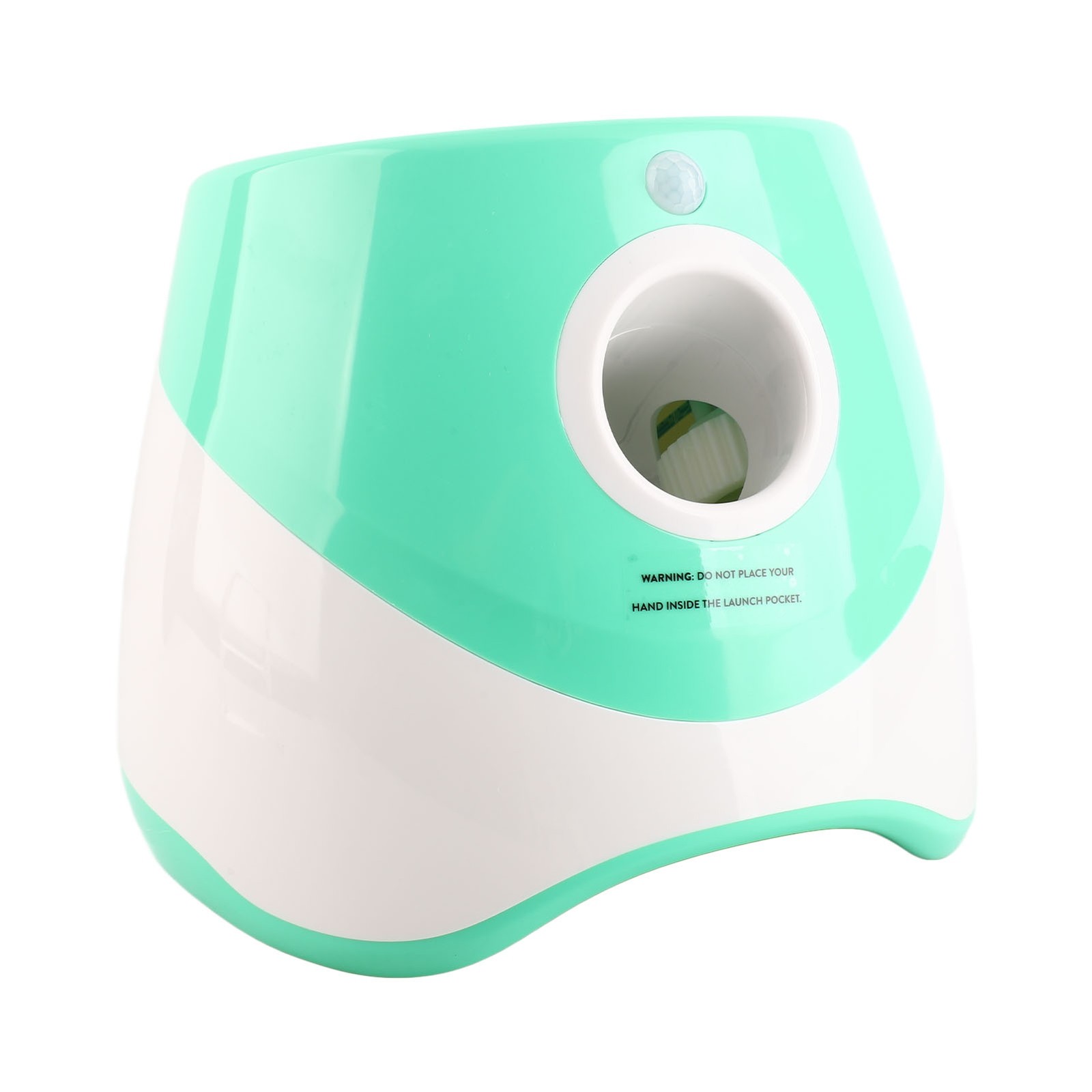 Rechargeable Dog Automatic Ball Launcher 3 Modes Indoor Outdoor Excellent