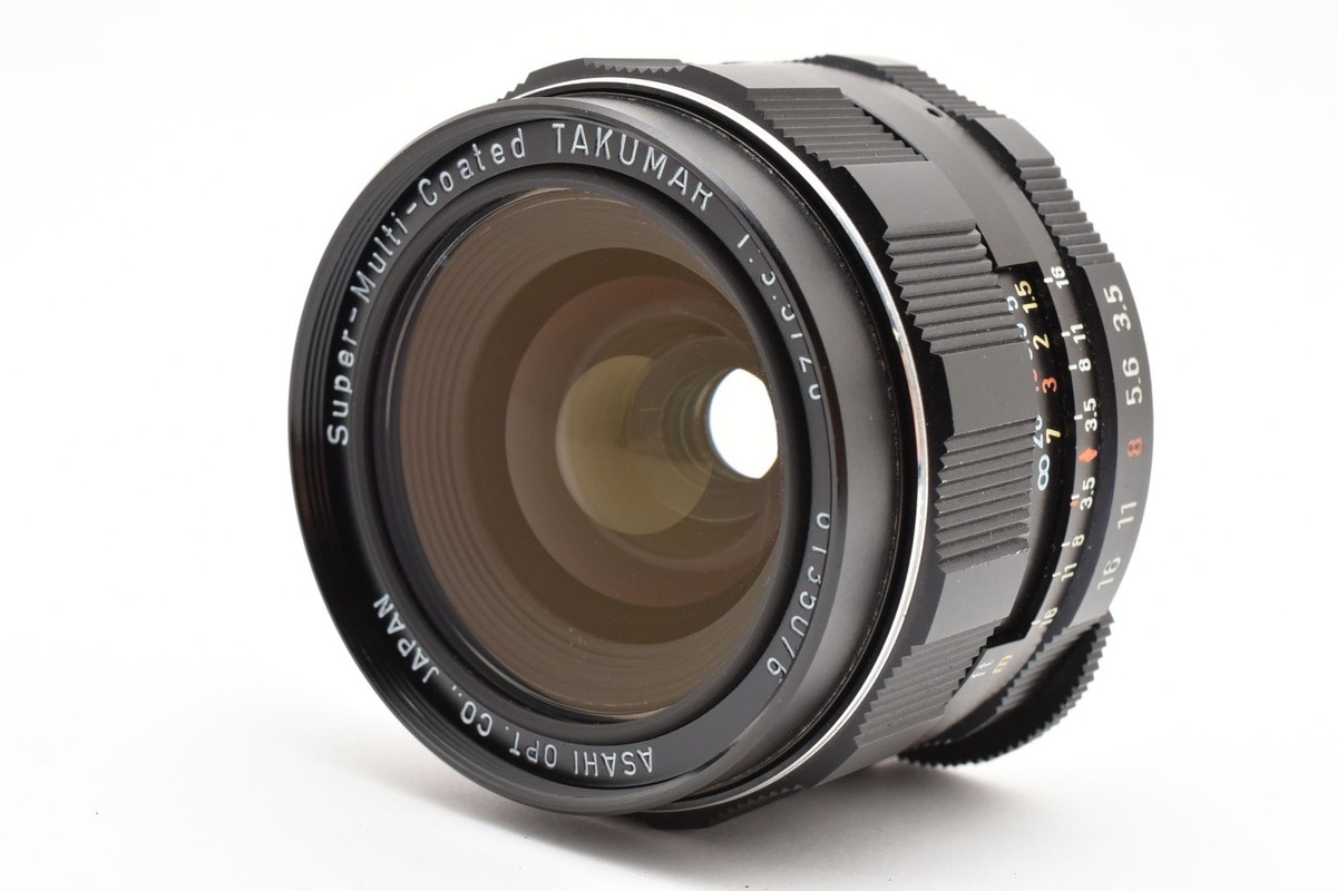 Near MINT] PENTAX Super Multi Coated TAKUMAR 28mm F3.5 from