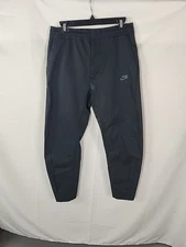 Nike Sportswear Tech Woven Pants Mens Size Medium Black Tapered Commuter AR3221