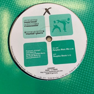 Jamie Lewis & Nick Morris - Peoples Groove (12'') (Very Good (VG)) - 3861826465