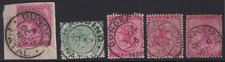 NATAL: (19901) ISPRING GRANGE (soiled) etc postmark/cancels QV