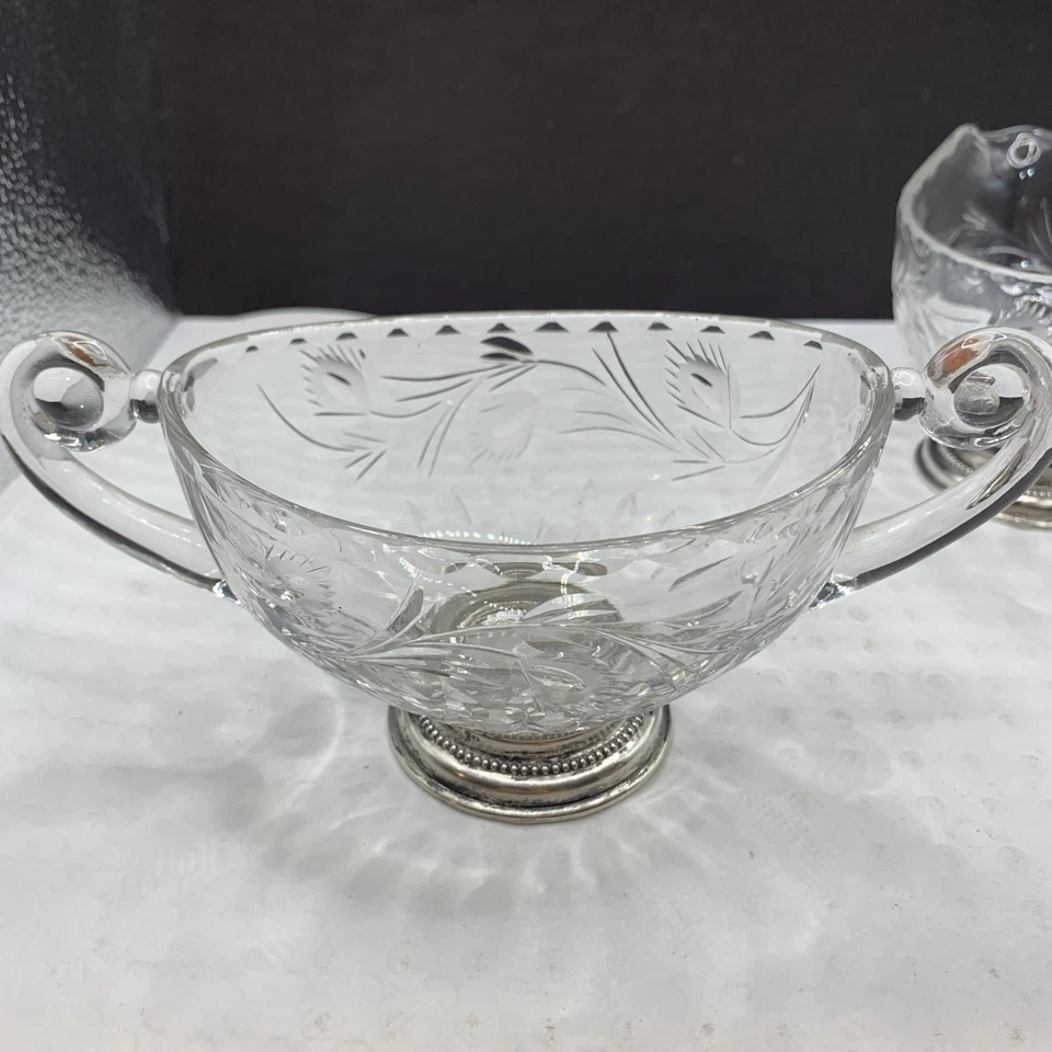 ¿Frank M. Whiting de colección? Crema grabada y base de azúcar Sterling Foto 4 de 4