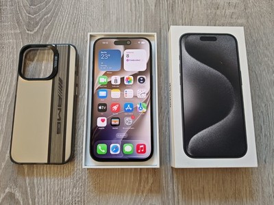 Apple iPhone 15 Pro - 128GB - Black Titanium 98% Kapazität 