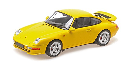 Minichamps Porsche 911 RS (993) Yellow 1/18 Sammlermodell Metall 1994-image