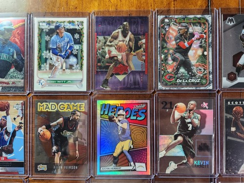 HUGE Sports Cards Collection PATCH/AUTO/ROOKIE ELLY SHAI BRADY JORDAN GRIFFEY - Picture 13 of 15