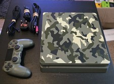 Sony PlayStation 4 PS4 Slim 1TB Camouflage Call Of Duty WWII Edition Console
