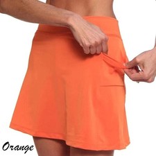 Fashion Womens Athletic Tennis Golf Skirt Shorts Ladies Running Workout Skort UK