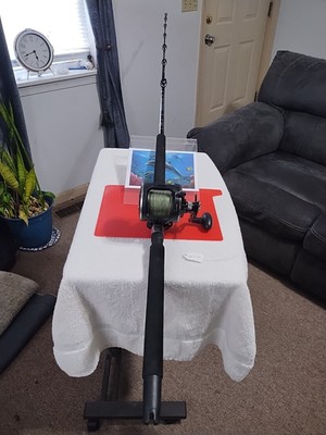 Trolling Fishing Rod PENN Power Stick 6'6''MH 12-30lb And Reel Warfare