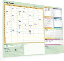Study Revision Planner Pad A3 52 Desk Tear Off Sheets 42x30cm – Noted