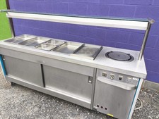CARVERY UNIT, BUILT IN PLATE WARMER, BAIN MARIE