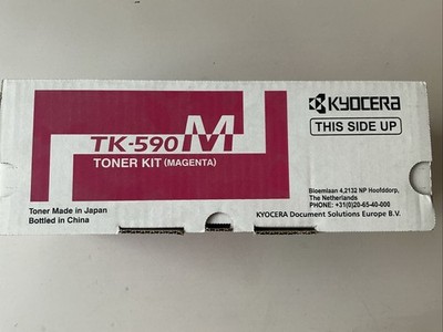 Kyocera Mita TK-590M Toner Kit Magenta Neu Original Mit Verpackung