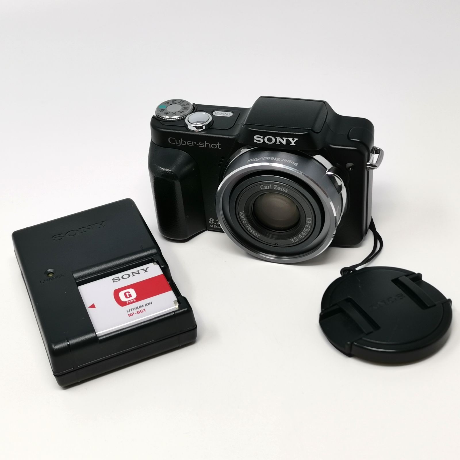 Sony Cyber-shot DSC-H3 Digital Camera Tested Black Compact Model