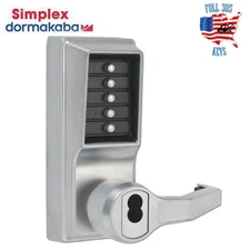 Simplex Dorma KABA LR1076B2D41 Key Override BEST 26D