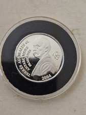Rare 2004 French Australia Antarctica Silver Proof 1/4 Euro Essai-Roty/1898 Coin