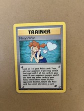 Misty's Wish Rare Gym Challenge 108/132 Unlimited HP on eBay